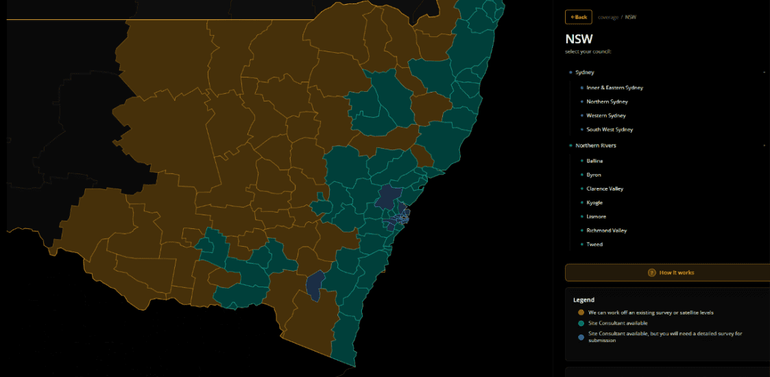 Fernleigh Consultant coverage map